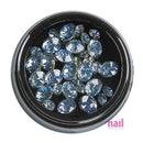 Brilliant Pointed Back Nail Art Rhinestone | Pack