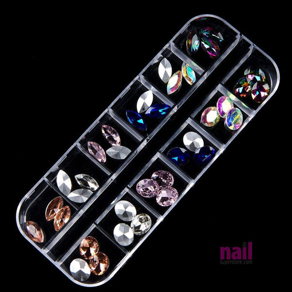 Glamour Japanese 3D Nail Art Rhinestones | Pack #2 - Pack 521178 - The Nail Superstore