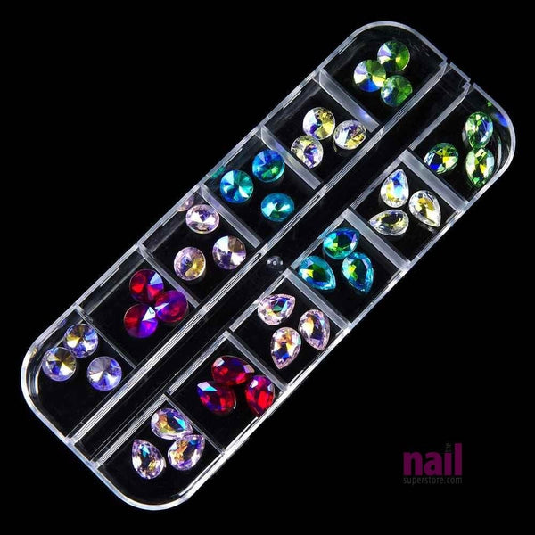 Glamour Japanese 3D Nail Art Rhinestones | Pack #3 - Pack 521179 - The Nail Superstore
