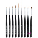 Artisan Nail Art Brushes 9-Pcs Set | GrandMaster Kolinsky Series - Set 529004 - The Nail Superstore