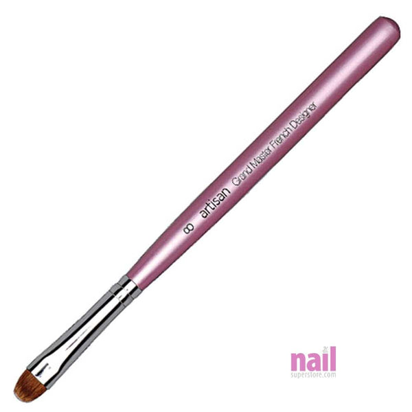 Artisan French Manicure Brush | GrandMaster Kolinsky Series - Size #8 - Each 529005 - The Nail Superstore