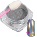 Silver Holographic Nail Powder | Pigment for Holo Chrome Effect - Each 529008 - The Nail Superstore