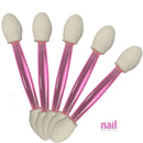 Sponge Applicator for Mirror Chrome Nail Powder | Buffs Pigments Smoothly - 5 pcs 529014 - The Nail Superstore