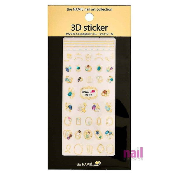 Namie Rhinestone Nail Art Sticker Collection | Pack #JNX2 - Each 529111 - The Nail Superstore