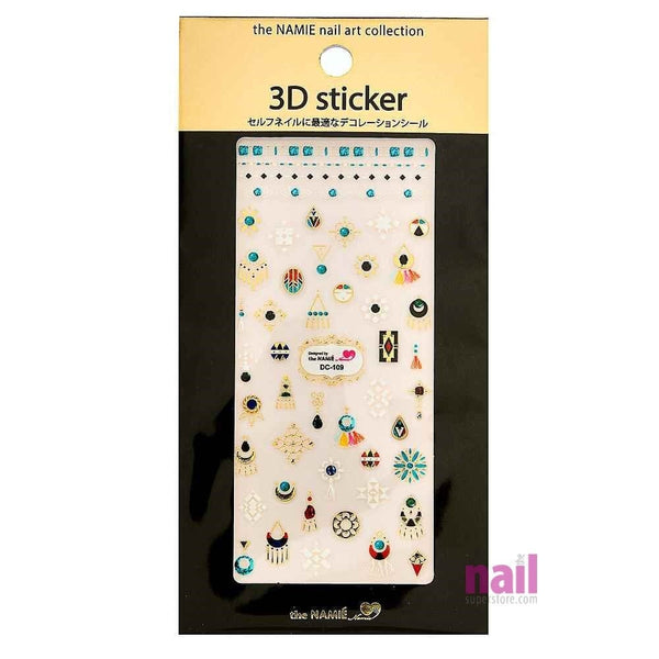 Namie Rhinestone Nail Art Sticker Collection | Pack #JNX6 - Each 529115 - The Nail Superstore