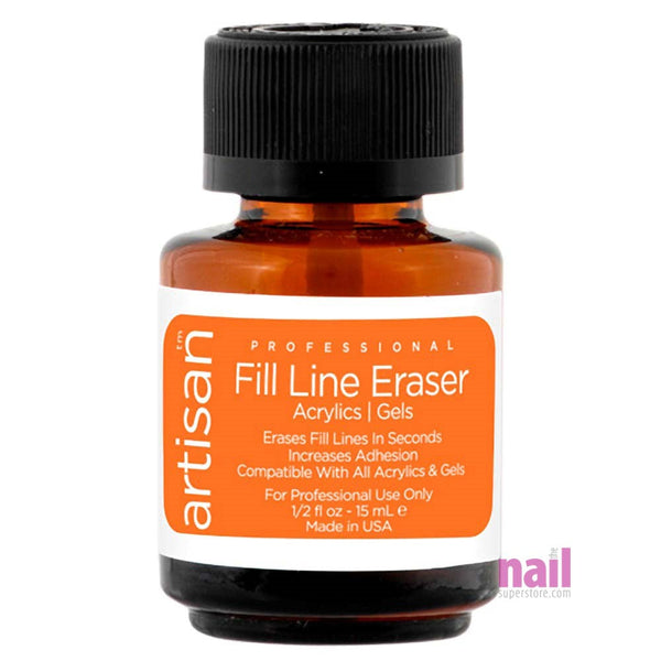 Artisan Fill Line Eraser | Erases Acrylic & Gel Fill Lines in Seconds - 0.5 oz