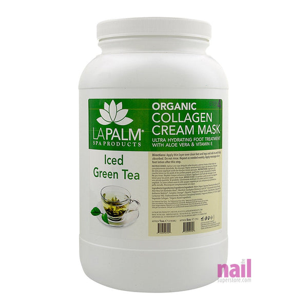 La Palm - Collagen Cream Foot Mask | Green Tea - Gallon