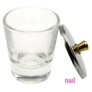 Glass Acrylic Dappen Dish | Reduces Acrylic Nail Liquid Odor - Each 610004 - The Nail Superstore