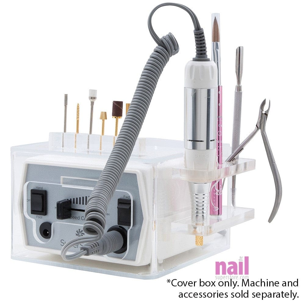 Protection Cover Box for SuperSonic3 Electric File| Prevents Chemical Spills & Dust - Each 610051 - The Nail Superstore
