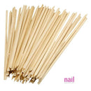 Orange Wood Sticks | Multi Use - Cuticle Pusher - Clean Under Nails - Pack of 100 pcs 610056 - The Nail Superstore
