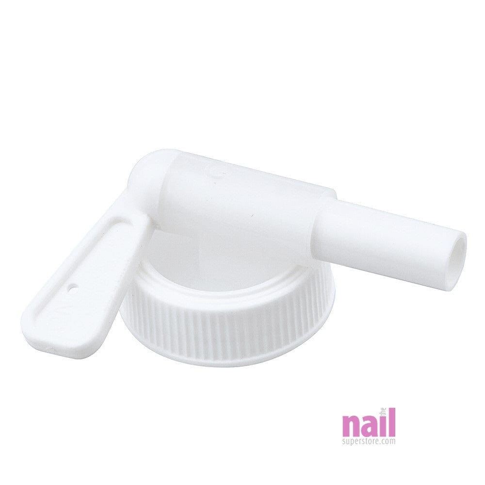 Cap with Safety Lock | Transfer Chemicals Easily & Safely - Each 610060 - The Nail Superstore