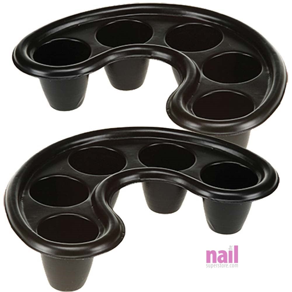 Nail Soak Off Tray | Minimize Acetone Waste - Removes Acrylic & Gel Nails Fast & Easy - Pair 610116 - The Nail Superstore