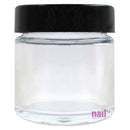 Empty Cosmetic Glass Jar | 2 oz - Each 610183 - The Nail Superstore