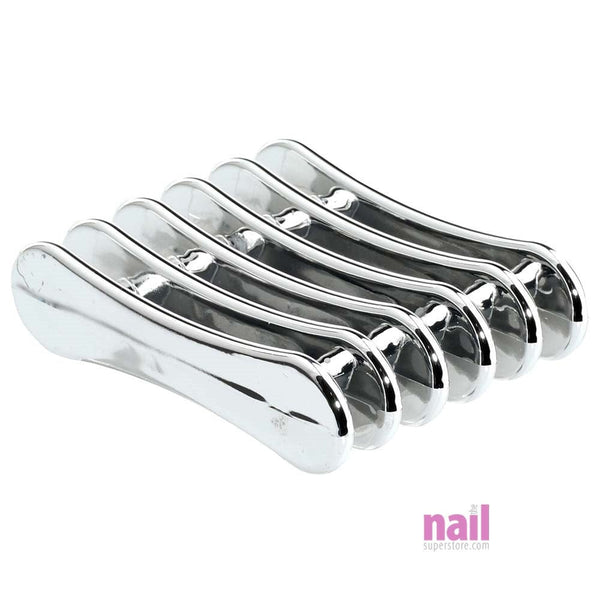 Chrome Nail Brush Holder | 5-Slot - Each 610185 - The Nail Superstore