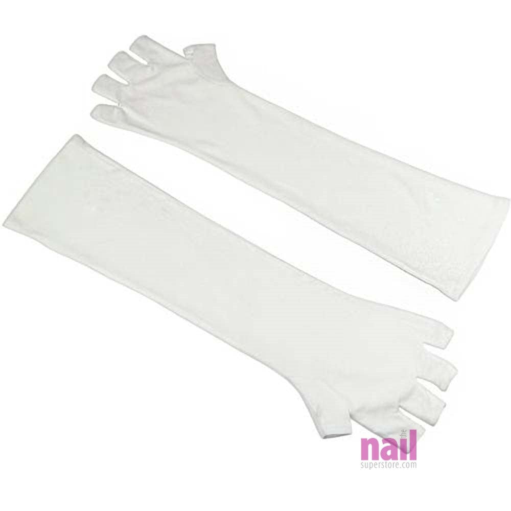 Anti-UV Gloves | Protect Skin from Gel Nail Light Exposure - Pair 610192 - The Nail Superstore