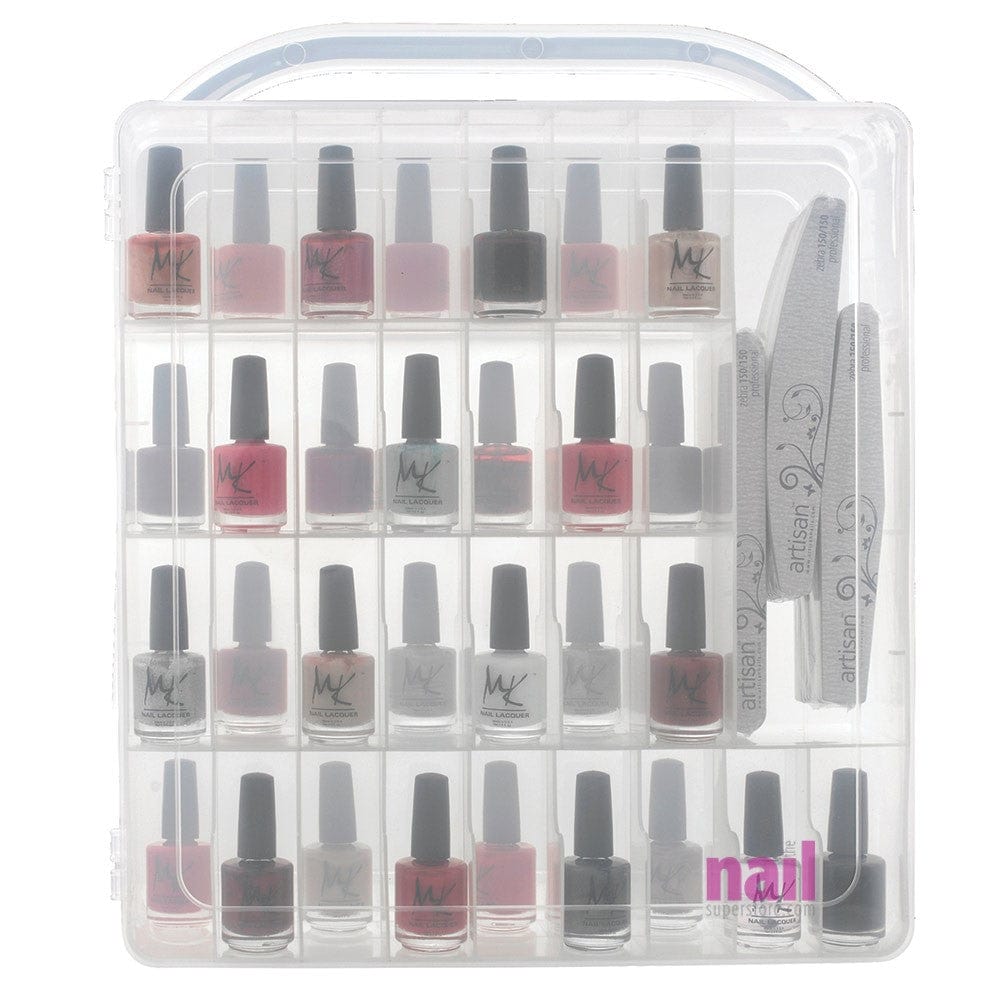 Nail Polish To-Go Organizer Rack | Stores 60 Bottles - Each 610200 - The Nail Superstore