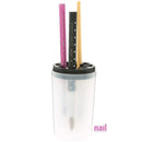 Nail Brush Cleaner Jar | Safely Clean 8 Brushes at Once - Each 610211 - The Nail Superstore