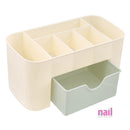 Nail Storage Organizer Box | Holds Polish, File, Brush & more - Pastel Green - Each 610219 - The Nail Superstore