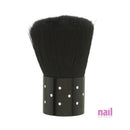 Mini Nail Dust Brush | Remove Filing Dust Quickly & Softly - Black - Each 610224 - The Nail Superstore