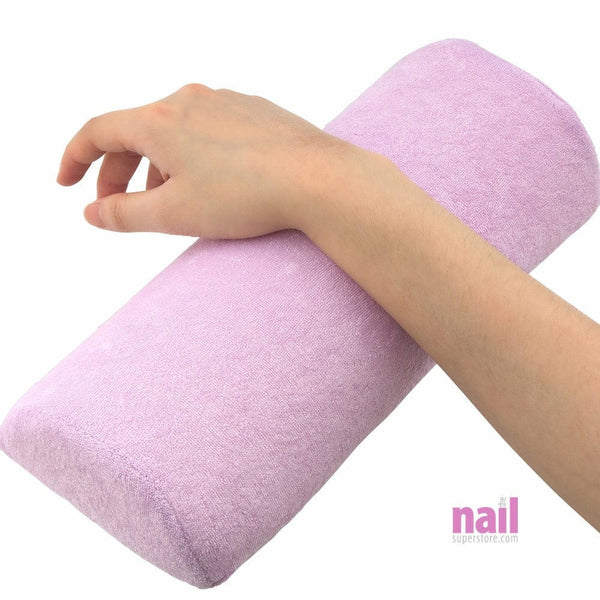 Manicure Cushion Pillow | Soft Cotton - Light Purple - Each 610233 - The Nail Superstore