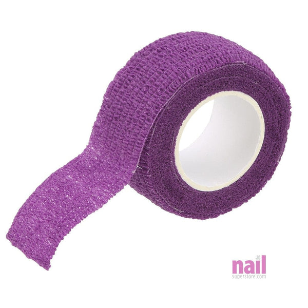 Elastic Bandage Finger Protector | Purple - Each 610259 - The Nail Superstore
