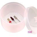 Nail Tools & Carbide Drill Bit Sterilizer Box (Case Only) | Pink - Each 610266 - The Nail Superstore
