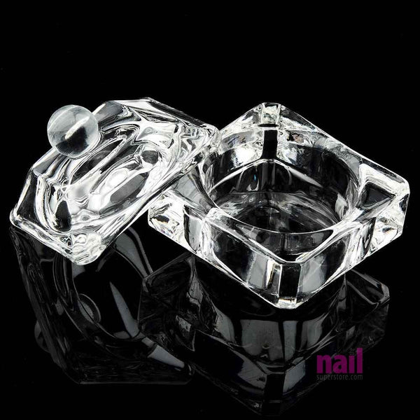 Symphony Glass Nail Dappen Dish | Easy To Clean - Easy To Use - Each 610267 - The Nail Superstore