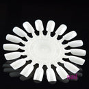 18 Nail Tips Display Palette | Perfect for Nail Color Display & Nail Art Practice - Pair 610268 - The Nail Superstore