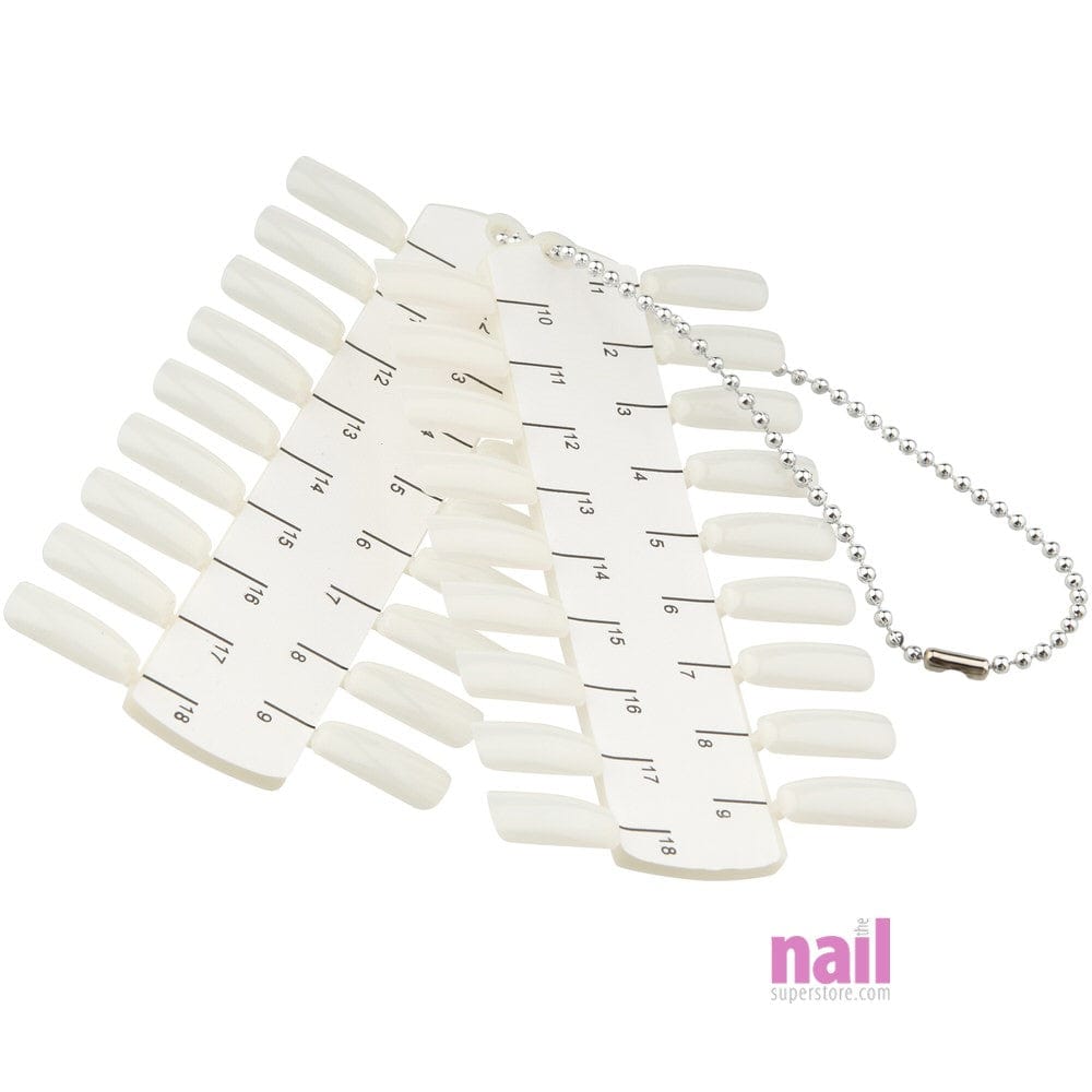36 Nail Tips Display Palette | Displays Nail Polish Color & Practices Nail Art - Pair 610269 - The Nail Superstore
