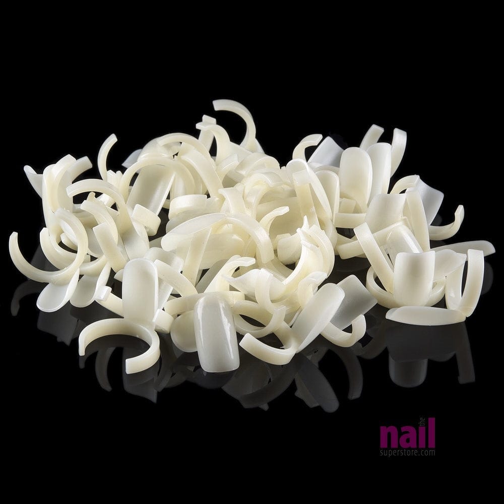 50 Tips Ring Nail Polish Color Display | Sees What Actual Color Looks Like - Pack of 50 pcs 610270 - The Nail Superstore