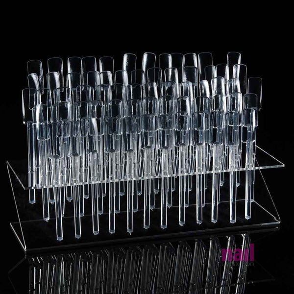 64 Tips Display Stand | Perfect For Nail Art & Nail Polish Display - Each 610272 - The Nail Superstore