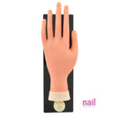 Soft Practice Hand | Adjustable Fingers + Stand Base - Each 610293 - The Nail Superstore