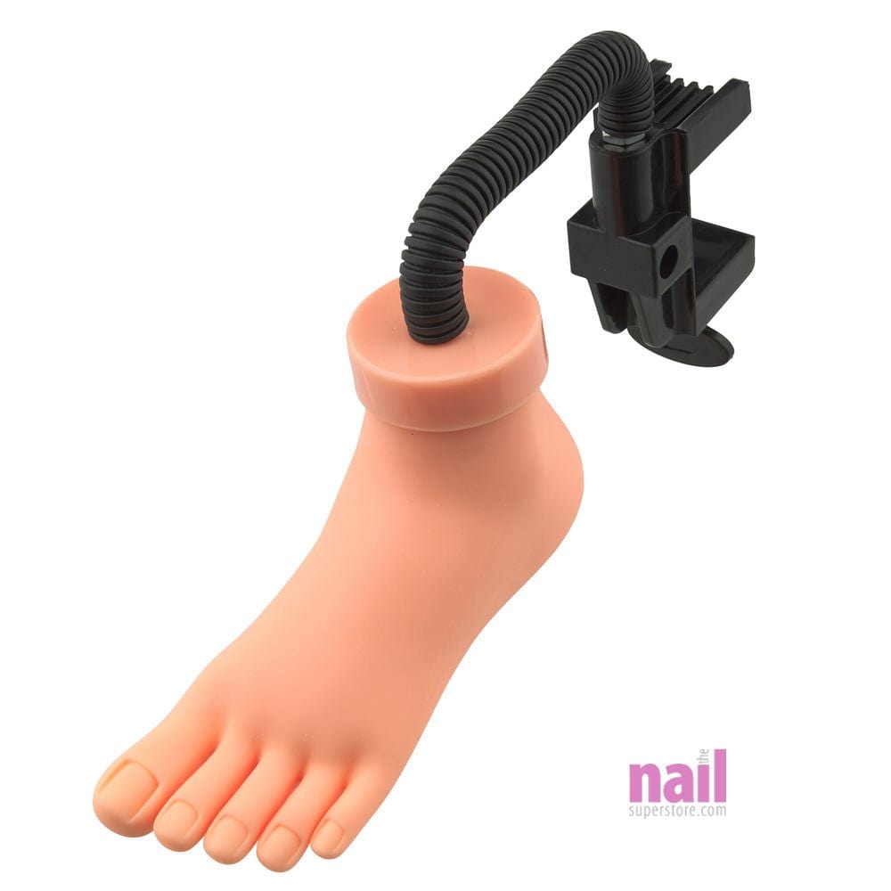 Soft Practice Foot | with Desktop Clamp - Each 610295 - The Nail Superstore