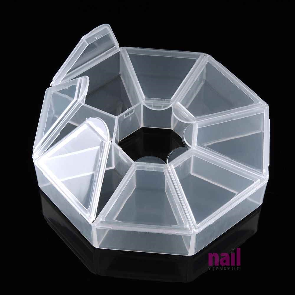 Rhinestone, Nail Jewelry, Nail Art Storage Box | 8 Grids - Each 610302 - The Nail Superstore