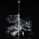 120 Tips Spiral Shape Color Display Chart | Clear - Set 610308 - The Nail Superstore