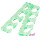 Silicone Toe Separator | Green - Pair 610320 - The Nail Superstore