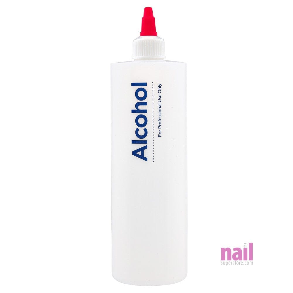 Alcohol Empty Bottle | With Twist Cap - 16 oz 610357 - The Nail Superstore