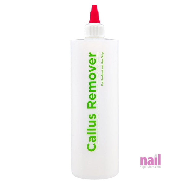 Callus Remover Empty Bottle | With Twist Cap - 16 oz 610358 - The Nail Superstore