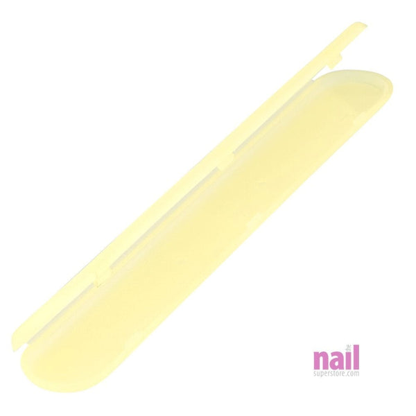 Nail File Storage Box | Yellow - Each 610363 - The Nail Superstore