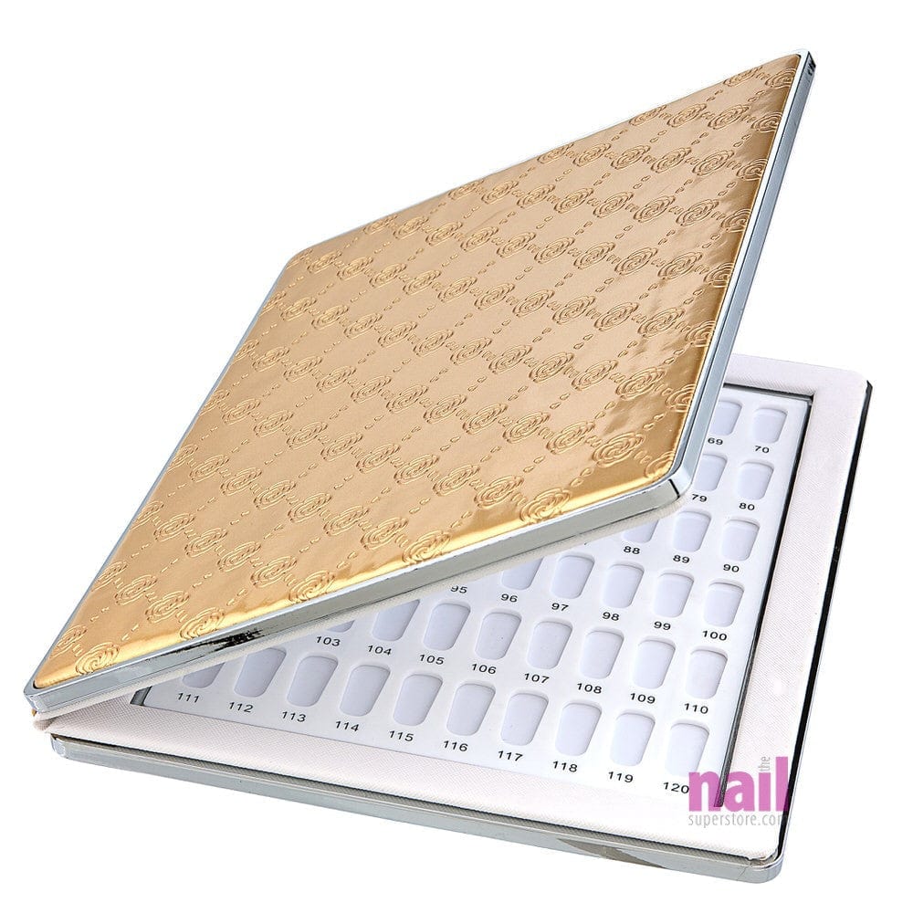 Album Book To Display Nail Arts, Polish Color Chart | 120 Sample Slots - Each 610365 - The Nail Superstore