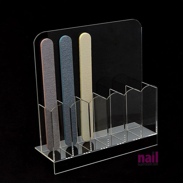 Nail File Storage Organizer Holder | Stays Clean & Clutter-Free - Each 610366 - The Nail Superstore