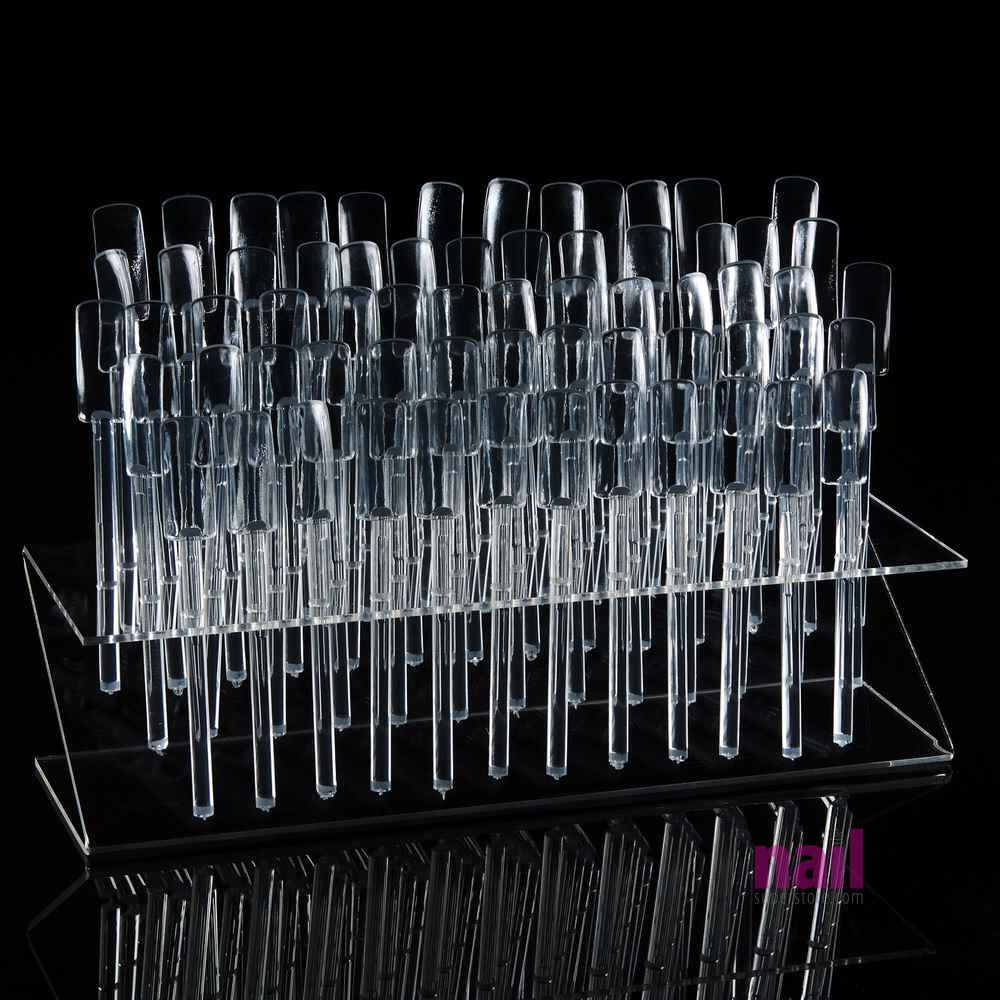 64 Tips Display Stand | Perfect For Nail Art & Nail Polish Display - Each