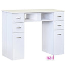 Valencia Manicure Table - White - Each 714002 - The Nail Superstore