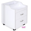 Valencia Pedicure Cart Trolley - White - Each 714006 - The Nail Superstore