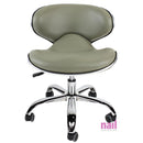 Euro Nail Tech Stool - Gray - Each 714010 - The Nail Superstore