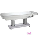 Silver Spa Lunar Electric Facial Table & Massage Bed | Luxurious Design – Elegant, Relaxing & Fully Adjustable - Each 720114 - The Nail Superstore