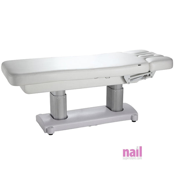 Silver Spa Lunar Electric Facial Table & Massage Bed | Luxurious Design – Elegant, Relaxing & Fully Adjustable - Each 720114 - The Nail Superstore