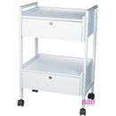 Silver Spa Mobile Beauty Trolley Cart | For Spas, Salons, Hair Stylists & More - Each 720119 - The Nail Superstore
