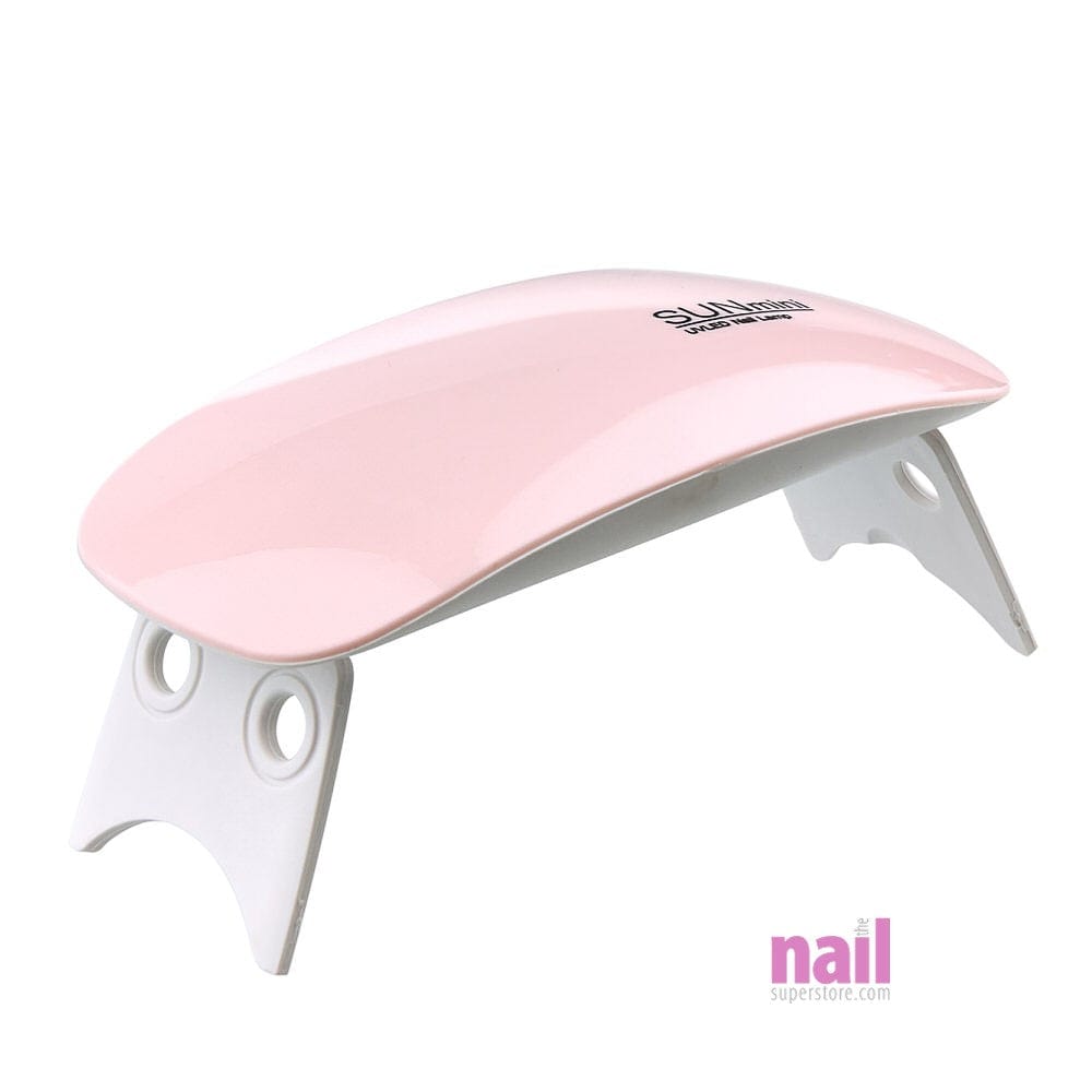 Mini UV LED Gel Nail Lamp | Pink - Each 720145 - The Nail Superstore