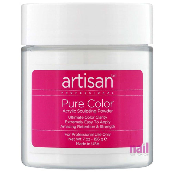 Artisan Acrylic Nail Powder | Clear - Flawless Color Clarity - 7 oz